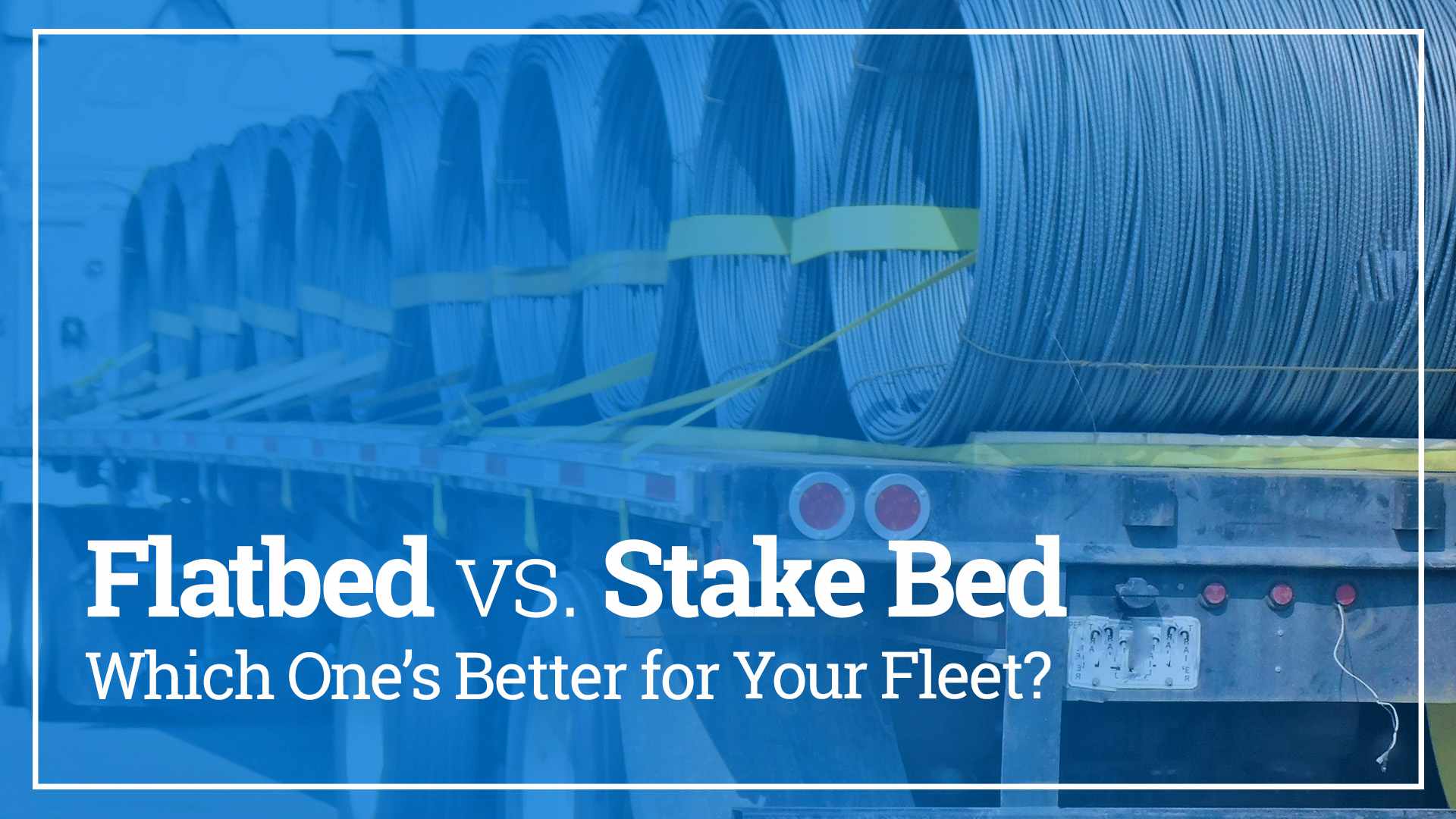 Flatbed vs. Stake Bed